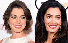 Anna Hathaway ngưỡng mộ vợ của George Clooney