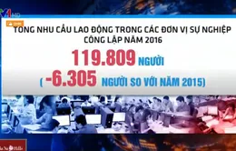 TP.HCM giảm hơn 6.300 biên chế trong năm 2016