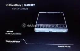 BlackBerry sẽ ra mắt phiên bản màu bạc của chiếc Passport