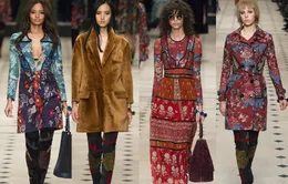 Chiêm ngưỡng BST mới mang phong cách hippie của Burberry