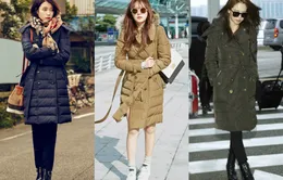 Áo khoác Burberry khiến mỹ nữ xứ Hàn mê mẩn