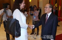 Chủ tịch Thượng viện Vương quốc Bỉ thăm chính thức Việt Nam