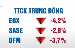 Chứng khoán toàn cầu đồng loạt giảm điểm