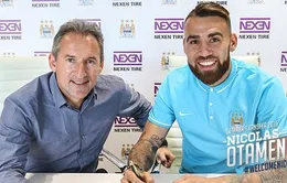 Chính thức: Otamendi về Man City với mức giá 45 triệu Euro