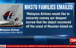 Mảnh vỡ MH370 được tìm thấy, gia đình các nạn nhân bối rối