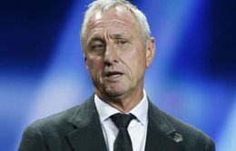 Huyền thoại Johan Cruyff mắc ung thư phổi