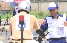 Đào tạo kỹ năng lái xe phân khối lớn cho cảnh sát giao thông