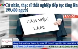 Hàng trăm nghìn cử nhân, thạc sĩ thất nghiệp: Vì đâu nên nỗi?