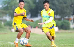 U21 Việt Nam chuẩn bị cho trận gặp U21 Thái Lan