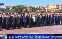 Lãnh đạo Đảng, Nhà nước dâng hương tưởng niệm Tổng Bí thư Nguyễn Văn Linh