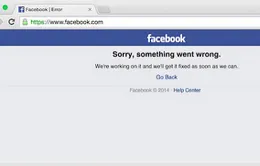 Facebook bị sập toàn cầu gần 1 tiếng đồng hồ