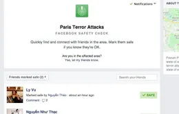 Facebook tung tính năng 'đánh dấu an toàn' sau khủng bố ở Paris