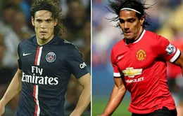 Man Utd: Falcao đi và Cavani đến?