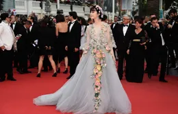 Phạm Băng Băng mang rừng hoa đến LHP Cannes 2015