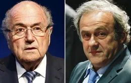 NÓNG: Sepp Blatter và Michel Platini bị cấm làm bóng đá trong 8 năm