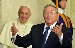 Chủ tịch Cuba gặp Giáo hoàng Francis