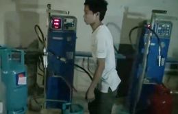 Cận cảnh bên trong trạm sang chiết gas lậu của công ty Ga Việt