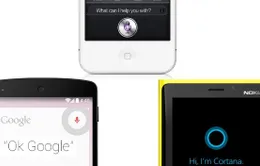 Siri đánh bật Google Now, Cortana về độ chính xác trong cuộc chiến trợ lý ảo