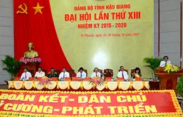 Khai mạc Đại hội Đảng bộ tỉnh Hậu Giang lần thứ XIII