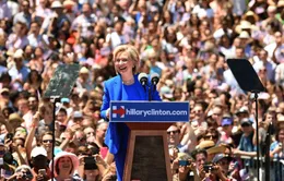 Bà Hillary Clinton bắt đầu chiến dịch tranh cử Tổng thống Mỹ