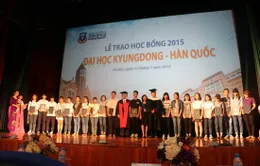 Hà Nội: 341 học sinh THPT nhận học bổng của Đại học Kyungdong, Hàn Quốc