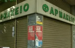 Nhà thuốc Hy Lạp đóng cửa nhằm phản đối chính sách khắc khổ