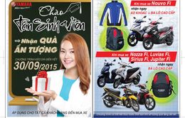 Yamaha Motor Việt Nam khuyến mãi lớn mừng tân sinh viên