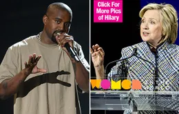 Hillary Clinton không muốn đối đầu với Kanye West