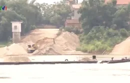 Sai phạm trong quản lý khai thác cát ở sông Lô