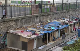 Khu ổ chuột nằm giữa "trái tim nước Pháp"