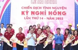 Hơn 40.000 lượt đoàn viên, thanh niên tham gia chiến dịch Kỳ nghỉ hồng 2015