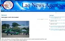 Lào: Tiếp cận hiện trường máy bay Mi-17 gặp nạn