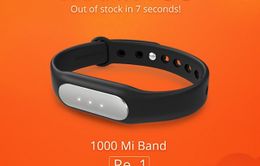 Xiaomi bán hết 1.000 chiếc Mi Band chỉ trong... 7 giây