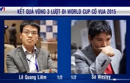 World Cup Cờ vua 2015: Lê Quang Liêm hòa kỳ thủ hạng 9 thế giới