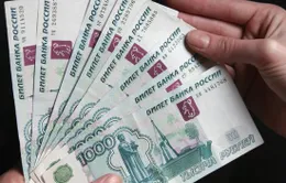 Đồng Ruble Nga giảm giá