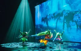 Mãn nhãn show xiếc, múa trên nền 3D lần đầu tiên tại Hà Nội