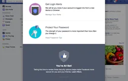 Facebook tăng cường bảo mật với Security Checkup