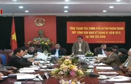 Tổng Thanh tra Chính phủ tiếp công dân tại tỉnh Hòa Bình