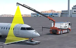 Thiết bị an ninh di động quét toàn bộ máy bay