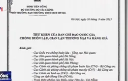 Ban chỉ đạo 389 Quốc gia gửi thư khen các lực lượng chống buôn lậu