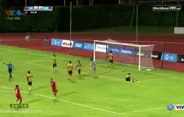 Công Phượng dứt điểm gọn nâng tỉ số lên 2-0 trước U23 Malaysia