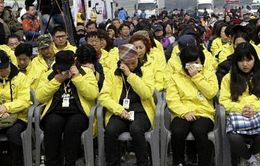Hàn Quốc tưởng niệm 1 năm ngày chìm phà Sewol