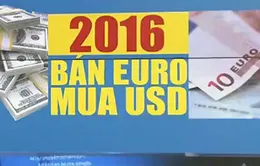 Xu hướng mới trong năm 2016: Bán Euro mua USD