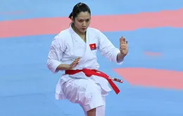 Karatedo Việt Nam giành HCV quyền đồng đội nữ tại giải vô địch châu Á