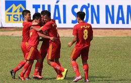 U17 Quốc gia - Cúp Thái Sơn Nam 2015 khởi tranh bảng B