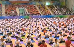 Màn đồng diễn kỷ lục hưởng ứng Ngày Quốc tế Yoga