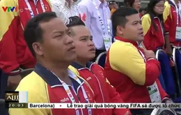 Lễ thượng cờ đoàn thể thao khuyết tật Việt Nam tham dự ASEAN Paragames 8