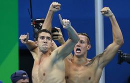 Huyền thoại Michael Phelps giành HCV đầu tiên tại Olympic 2016