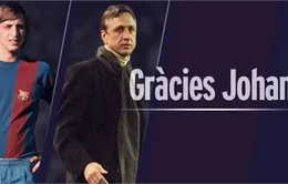 Barcelona sẽ tri ân Johan Cruyff trong trận El Clasico