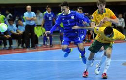 Futsal Thái Lan "vùi dập" Australia, giành vé bán kết giải châu Á